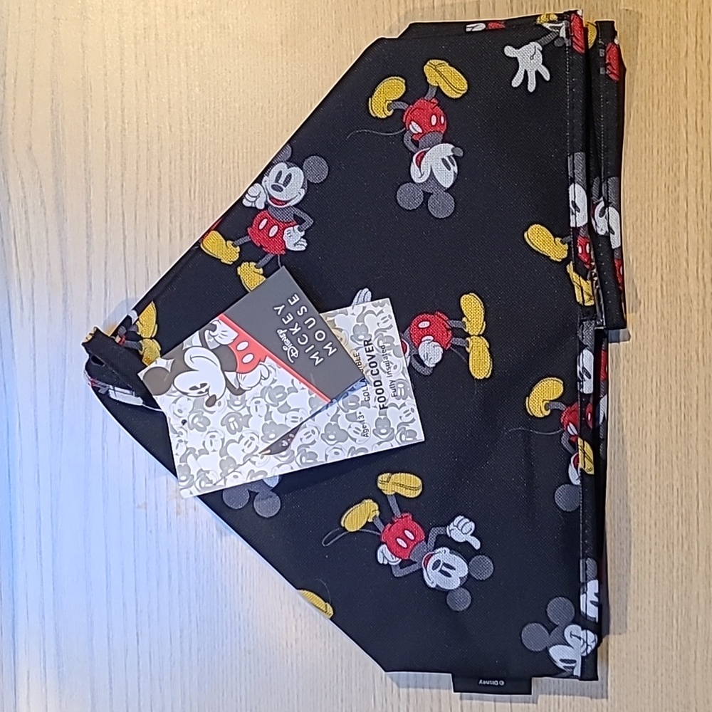 Disney Mickey Mouse Picnic Time Thermal Insulated Collapsible Food Cover